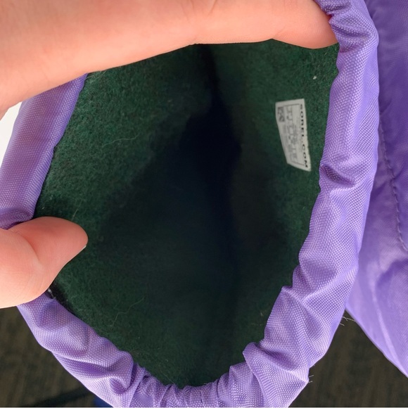 SOREL - Youth Flurry Winter Snow Boots for Kids, Purple, Size 6 - Picture 9 of 9